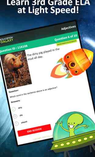 Education Galaxy - 3rd Grade Language Arts - Learn Adverbs, Adjectives, Pronouns, spelling, and more! 1
