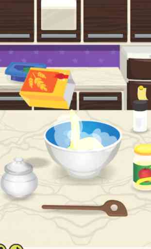 Emma Cooking Game: French Apple Pie - Free Kids Game: Bake a vegan classic recipe 2