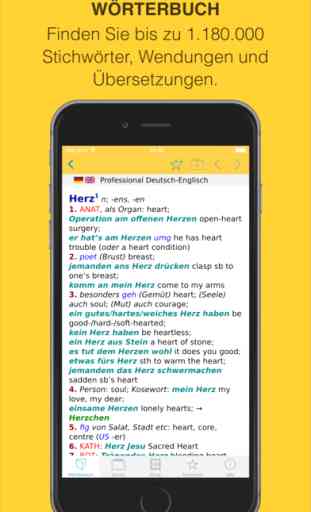 English German Dictionary - translate words, learn vocabulary and communicate with ease 2