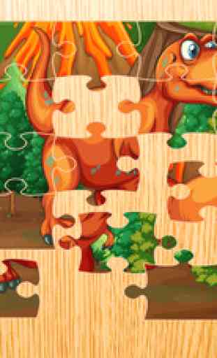 Dinosaur Jigsaw Puzzle - Magic Board Fun for Kids 3