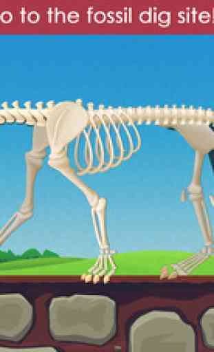 Dinosaur Park 2 - Fossil dig & Discovery dinosaur games for kids 1
