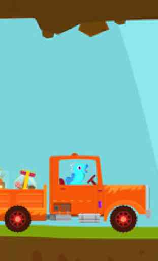 Dinosaur Truck - Driving Simulator Games For Kids 4