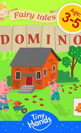Domino's games for kids: learning kids games free 1