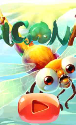 Dragonfly learning game for kids 2