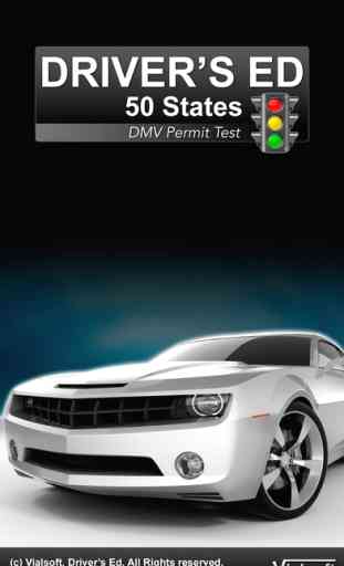 Drivers Ed Free: DMV Permit Practice Driving Test 1