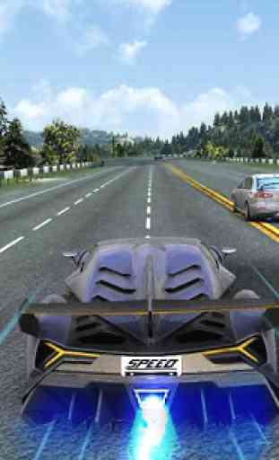 Driving in speed car 1