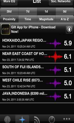 Earthquake Alerts and News Information 3