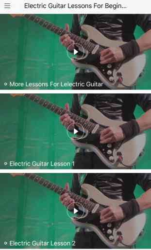 Electric Guitar Lessons For Beginner 1