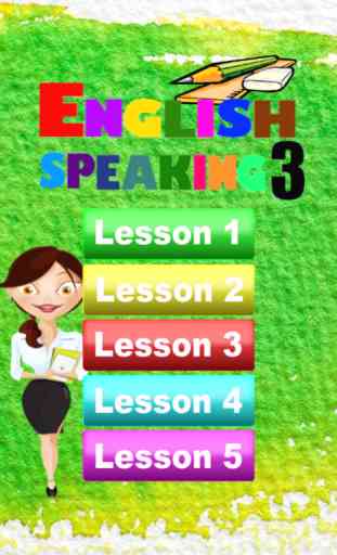 English Conversation Speaking 3 3