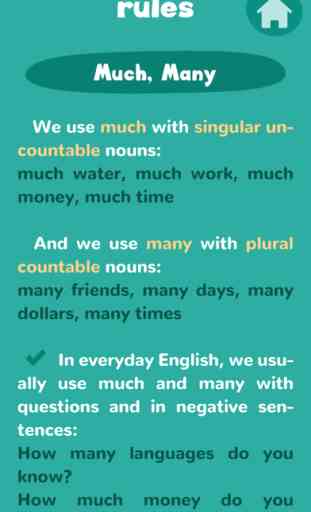 English grammar: Much, many, little, few 4