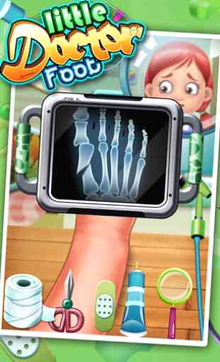 Little Foot Doctor- kids games 2