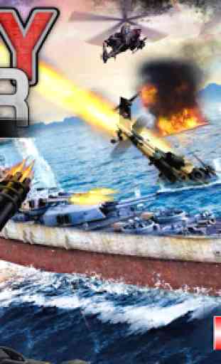 Navy Gunner Shoot War 3D 3