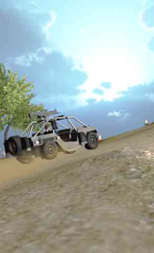 Offroad Jeep mountain 3d 1