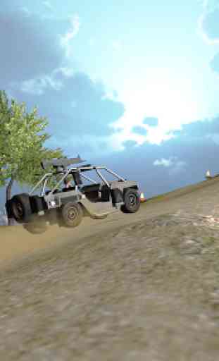 Offroad Jeep mountain 3d 3