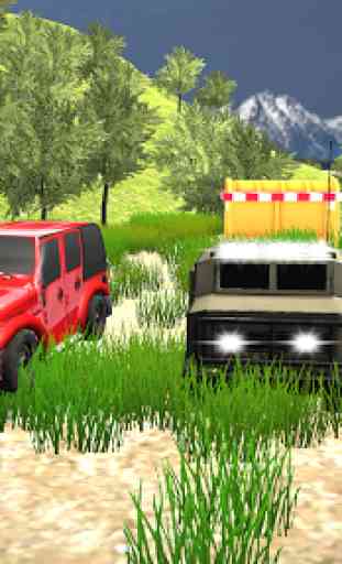 Offroad Jeep mountain 3d 4