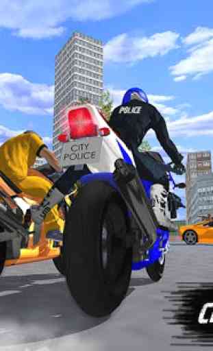 Police Bike - Gangster Chase 4