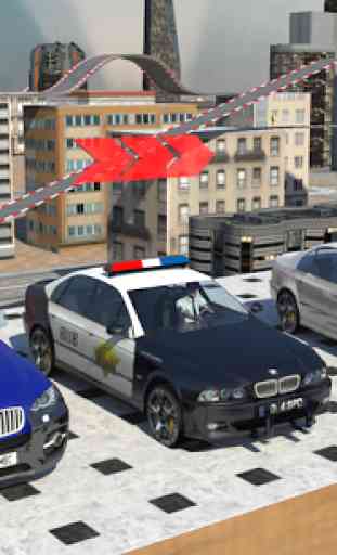 Police Car Roof Stunts 1