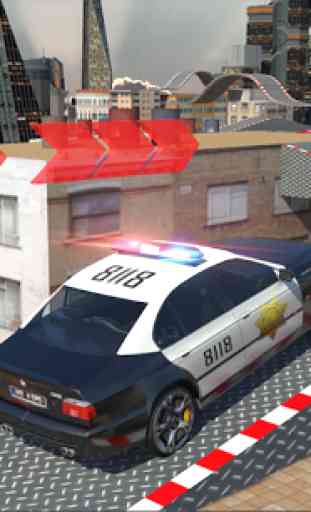 Police Car Roof Stunts 2