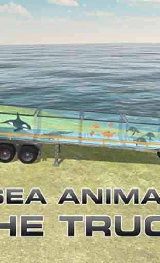 Transporter Truck Sea Animals 3