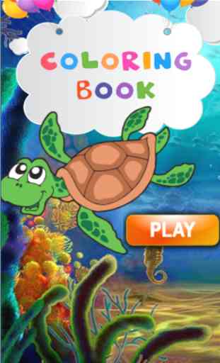 E-Book Ocean Coloring-Paint Aquatic Animals Pages 4