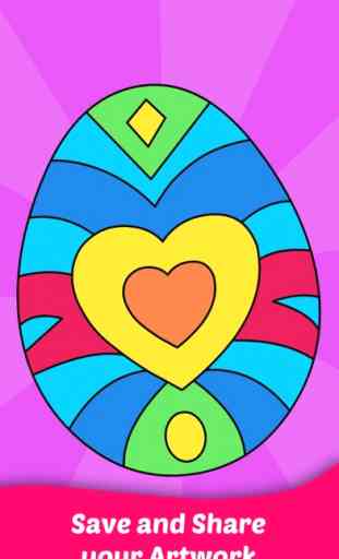 Easter Egg Coloring For Kids 3