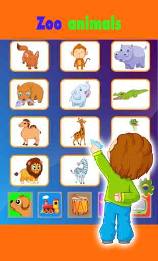 Educational animal for toddler learn abc games 3