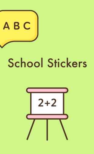 Educational School Stickers 4