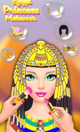 Egypt Princess Makeover - Romma MakeUp & DressUp 1