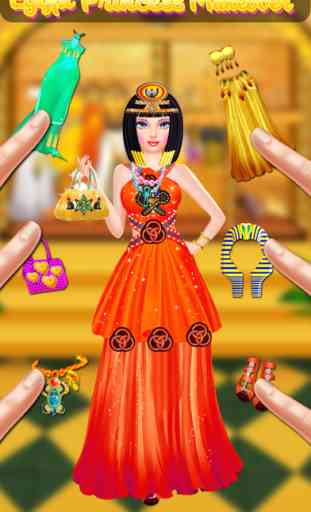 Egypt Princess Makeover - Romma MakeUp & DressUp 3
