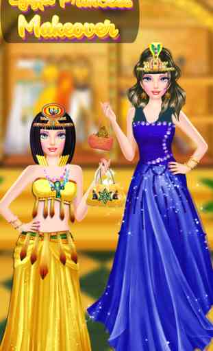 Egypt Princess Makeover - Romma MakeUp & DressUp 4