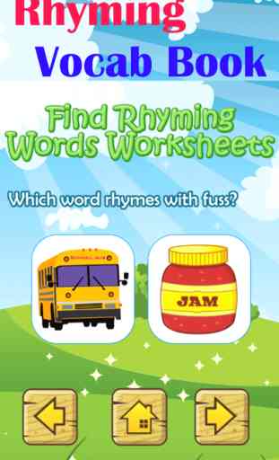 Find Rhyming Words Worksheets 2