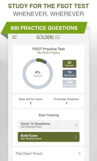 FSOT Practice Test 1