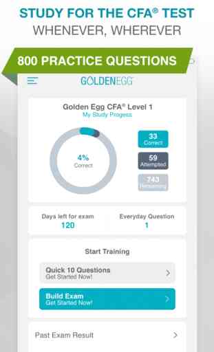 Golden Egg CFA® Exam Level 1 1
