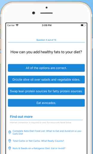 Keto Diet App Quiz 4