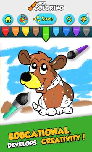 Kids Coloring Book Baby Learn 2