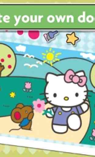 Kids Coloring with Hello Kitty 3