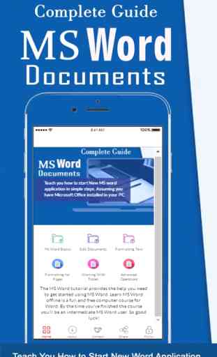 Learn Features of MS Word Document 1