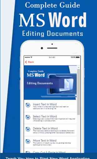 Learn Features of MS Word Document 2