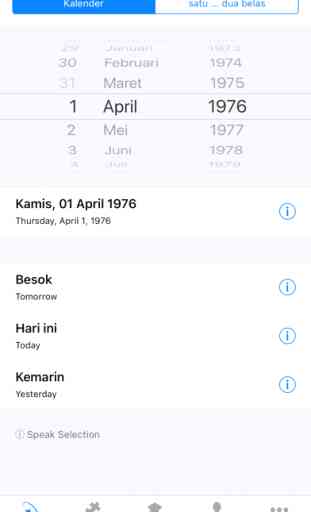 Learn Indonesian - Calendar 1