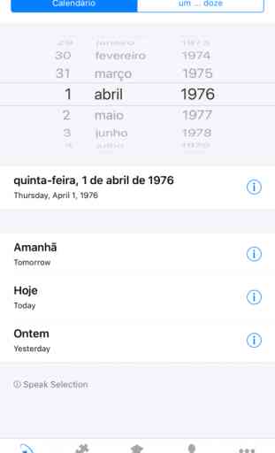 Learn Portuguese - Calendar 1