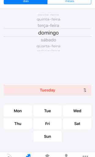 Learn Portuguese - Calendar 3