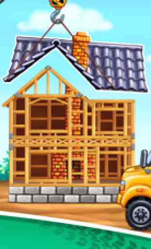Tractor Games House Building a 4