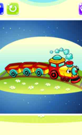 Lovely Train Jigsaw Puzzle Games -Train & friends 1