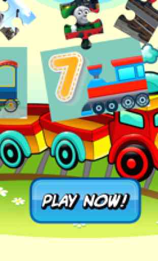 Lovely Train Jigsaw Puzzle Games -Train & friends 2