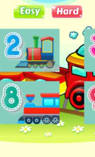 Lovely Train Jigsaw Puzzle Games -Train & friends 3