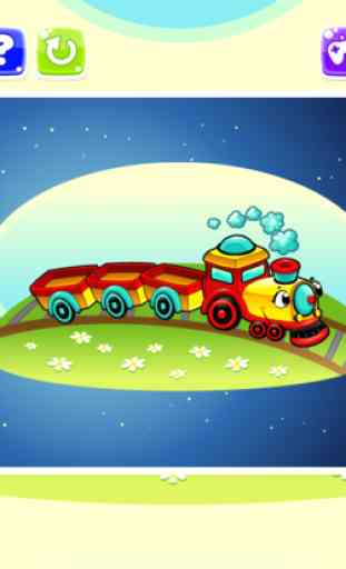 Lovely Train Jigsaw Puzzle Games -Train & friends 4