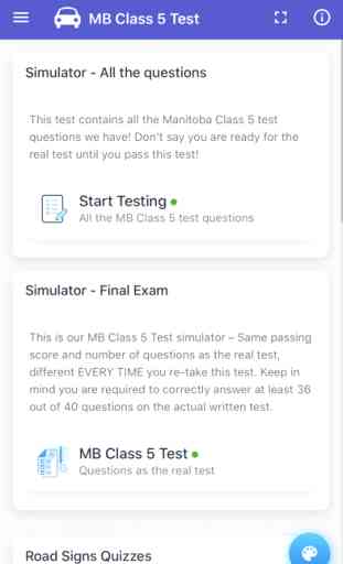 Manitoba Class 5 Test 3