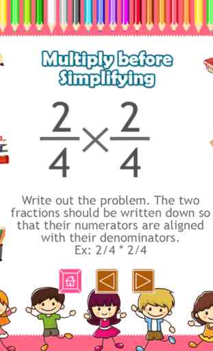 Math in Fractions Games Online 4