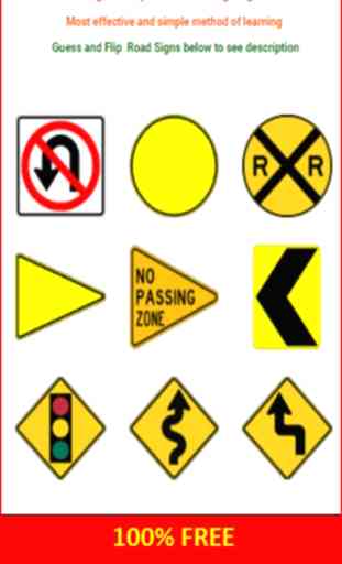 MD MVA Road Sign Flashcards 4
