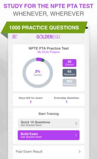 NPTE PTA Practice Test 1